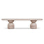 CDB12288-CO 2m Indoor Bench - Light Travertine Look