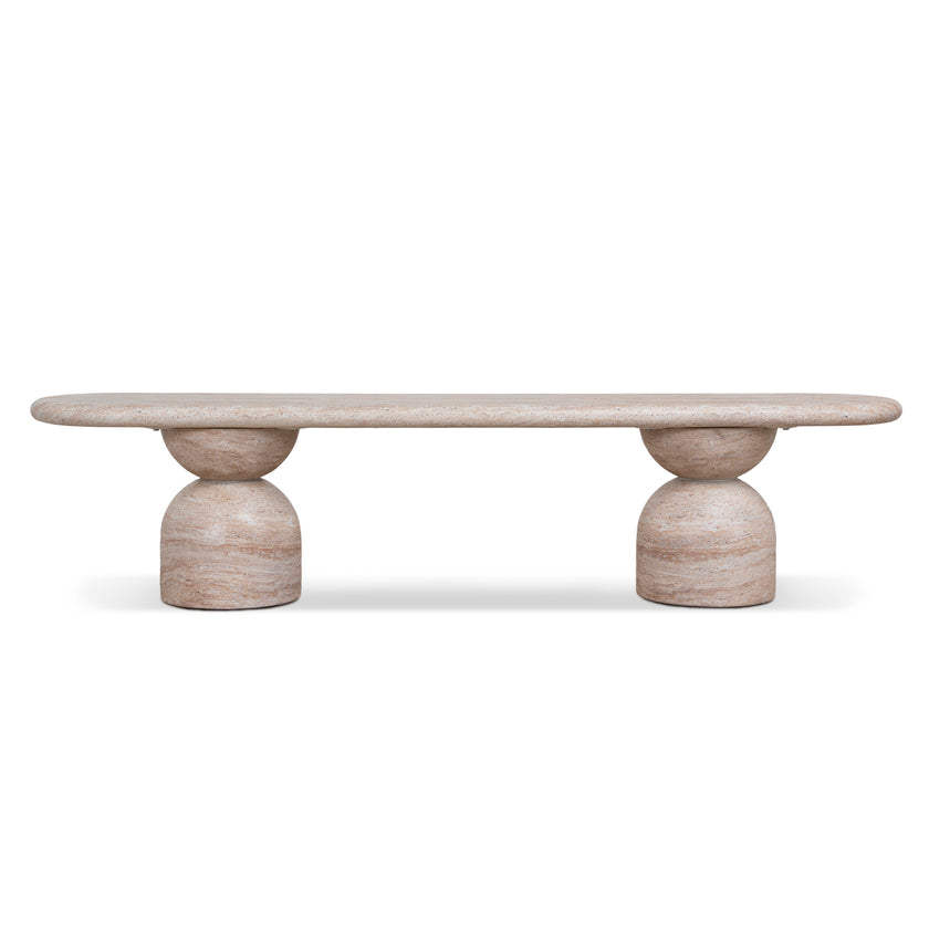 CDB12288-CO 2m Indoor Bench - Light Travertine Look