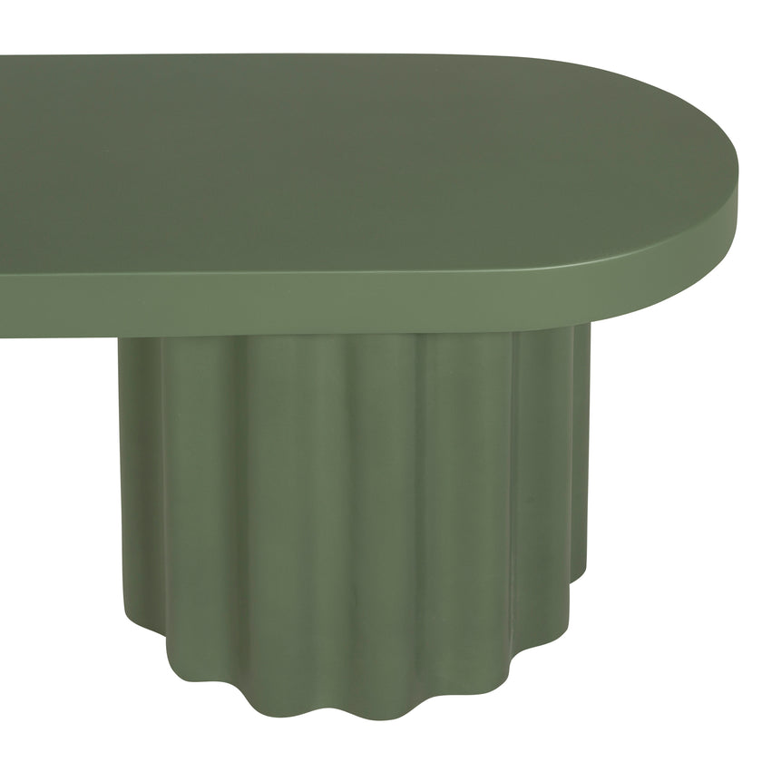 CDB12294-CO 2.1m Concrete Bench - Green