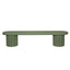 CDB12294-CO 2.1m Concrete Bench - Green