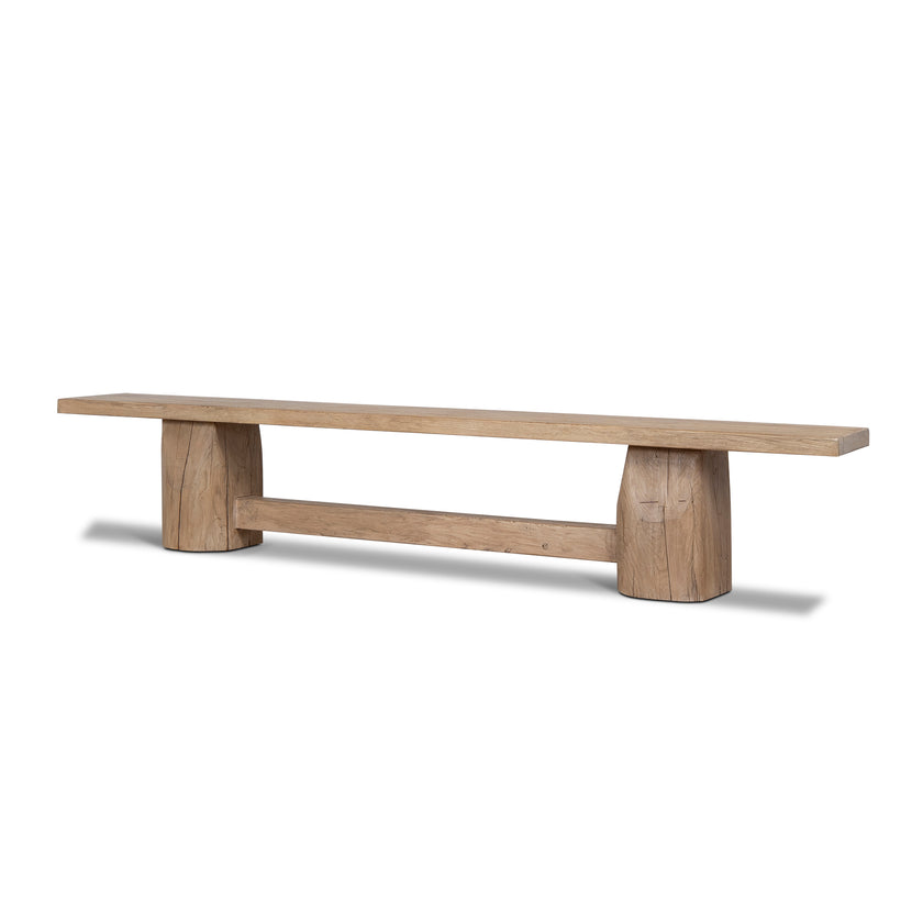 CCF12527-NA 2.5m Elm Bench - Natural