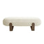 CDB12560-IG 1.5m Long Bench - Soft Ivory