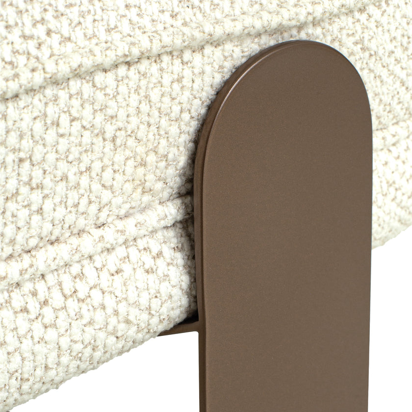 CDB12560-IG 1.5m Long Bench - Soft Ivory