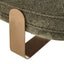 CDB12561-IG 1.5m Long Bench - Woven Green