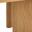 CDB12566-IG 1.5m Natural Bench - Honeycomb White