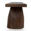 CDB12677-NA 2m Elm Bench - Dark Brown