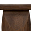 CDB12677-NA 2m Elm Bench - Dark Brown