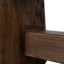 CDB12677-NA 2m Elm Bench - Dark Brown