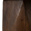 CDB12677-NA 2m Elm Bench - Dark Brown