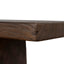 CDB12677-NA 2m Elm Bench - Dark Brown