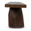 CDB12678-NA 2.5m Elm Bench - Dark Brown
