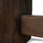 CDB12678-NA 2.5m Elm Bench - Dark Brown