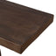 CDB12678-NA 2.5m Elm Bench - Dark Brown
