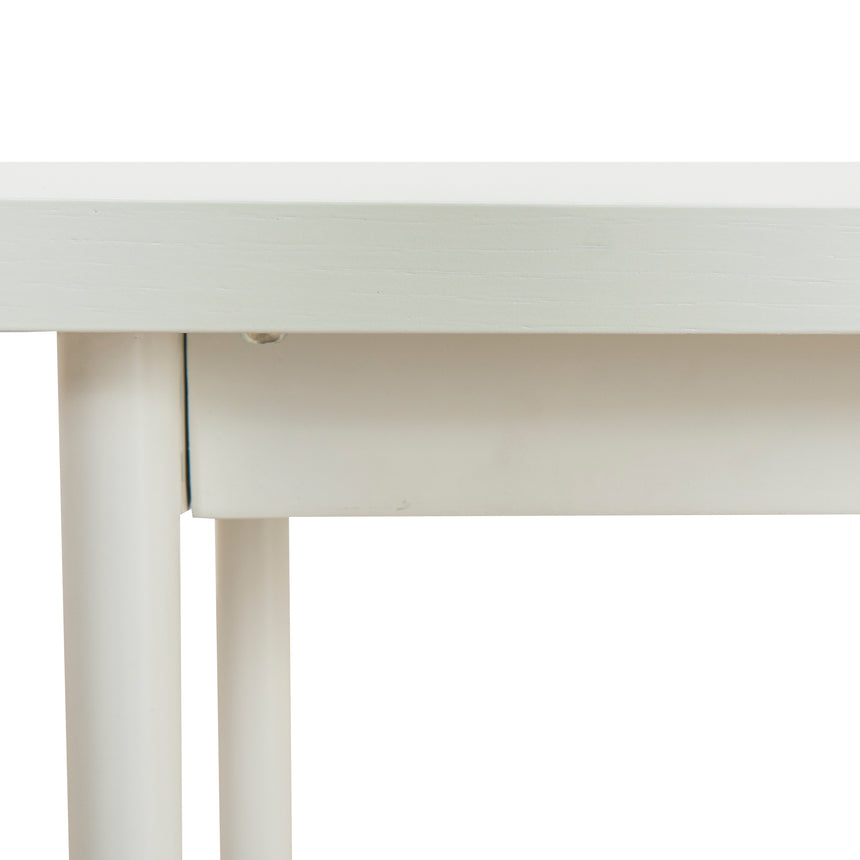 CDB8990-KD 1.8m Wooden Bench - Full White