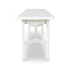CDB8990-KD 1.8m Wooden Bench - Full White