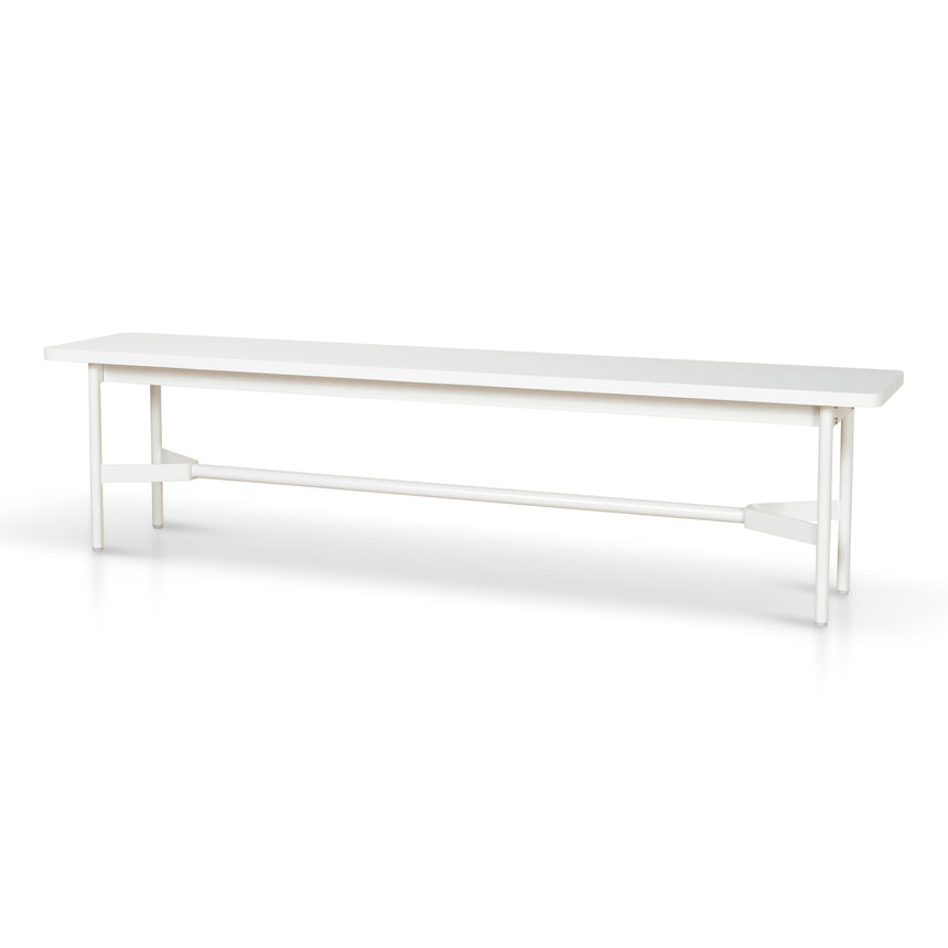 CST8976-CN 50cm Round Side Table - Full White