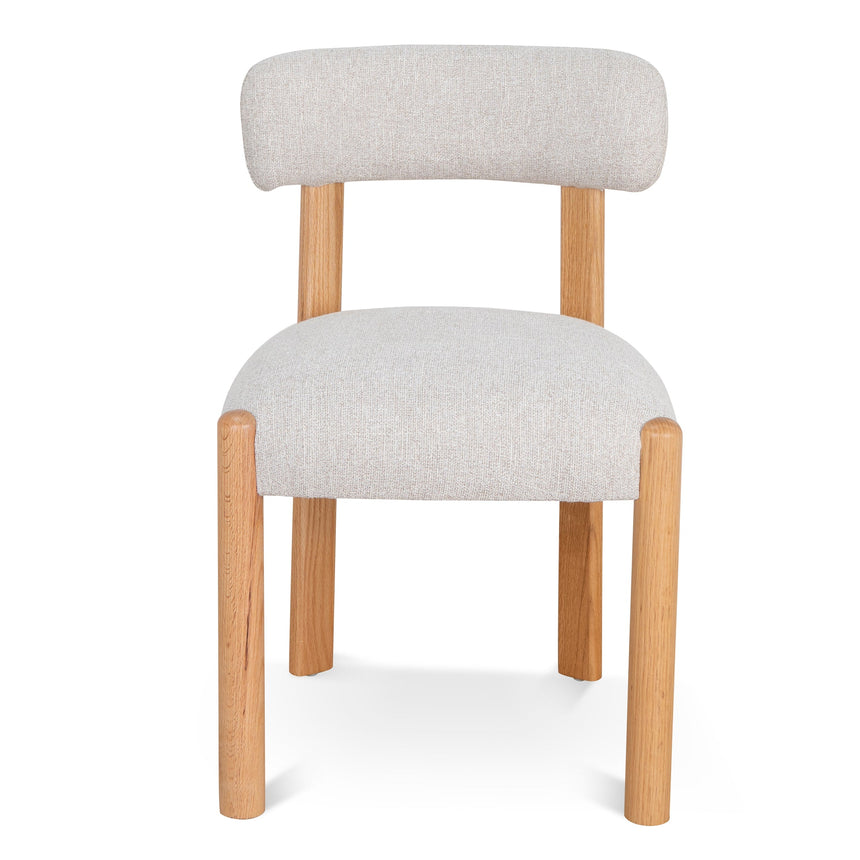 CDC10148-MY Fabric Dining Chair - Coastal Beige (Set of 2)