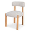 CDC10148-MY Fabric Dining Chair - Coastal Beige (Set of 2)