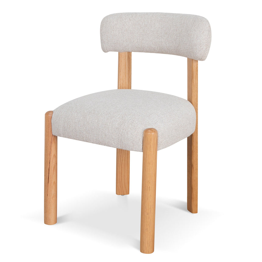 CDC10182-SD Natural Dining Chair - Beige (Set of 2)