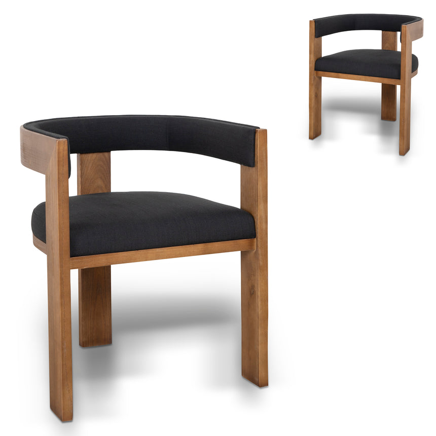 CDC10312-IDx2 Beige Outdoor Dining Chair - Brown (Set of 2)