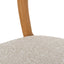 Ex Display - CDC10182-SD Natural Dining Chair - Beige