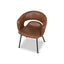 CDC10218-FHx2 Black Dining Chair - Antique Brown (Set of 2 )