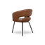 CDC10218-FHx2 Black Dining Chair - Antique Brown (Set of 2 )