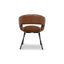 CDC10218-FHx2 Black Dining Chair - Antique Brown (Set of 2 )