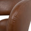 CDC10218-FHx2 Black Dining Chair - Antique Brown (Set of 2 )
