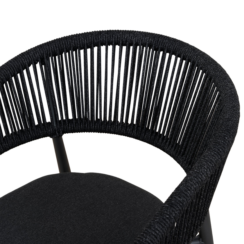 CDC10303-ID Outdoor Dining Chair - Charcoal (Set of 2)
