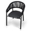 CDC10303-ID Outdoor Dining Chair - Charcoal (Set of 2)