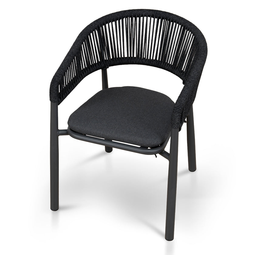 CDC10303-ID Outdoor Dining Chair - Charcoal (Set of 2)