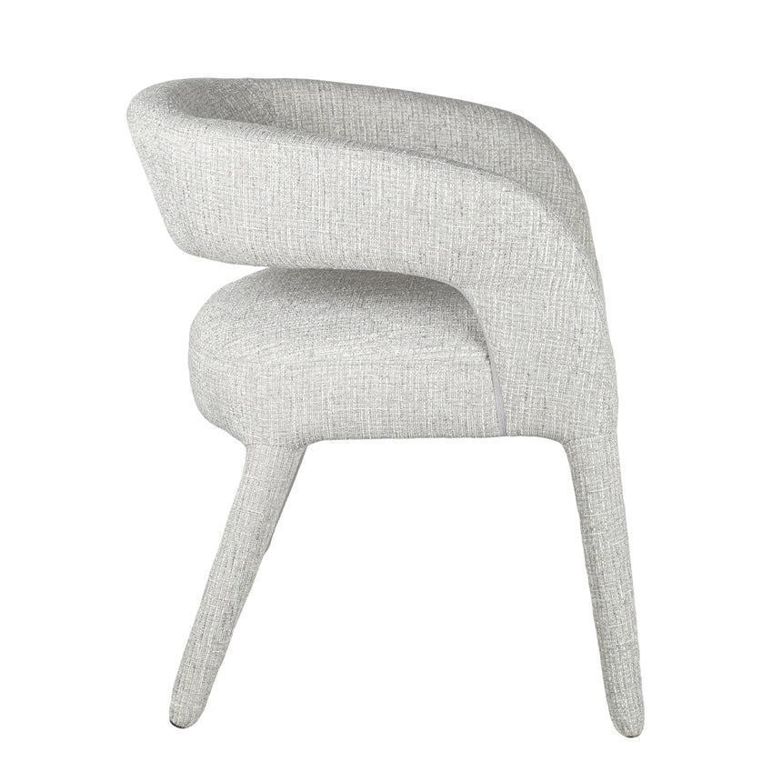 CDC10336-CI Dining Chair - Chrome Grey