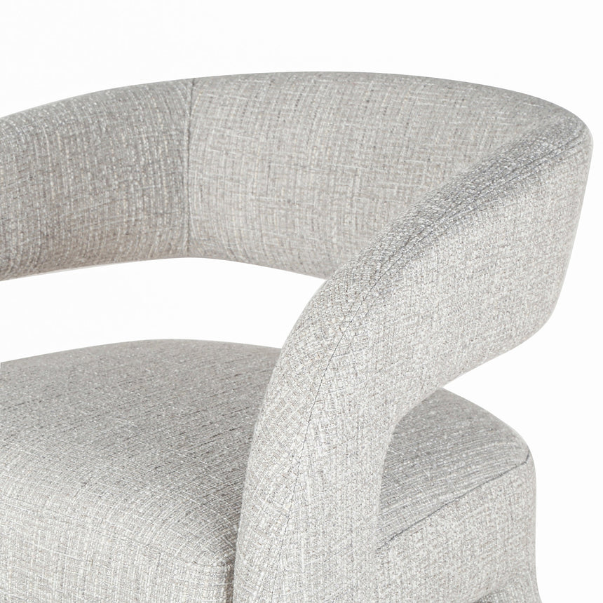 CDC10336-CI Dining Chair - Chrome Grey