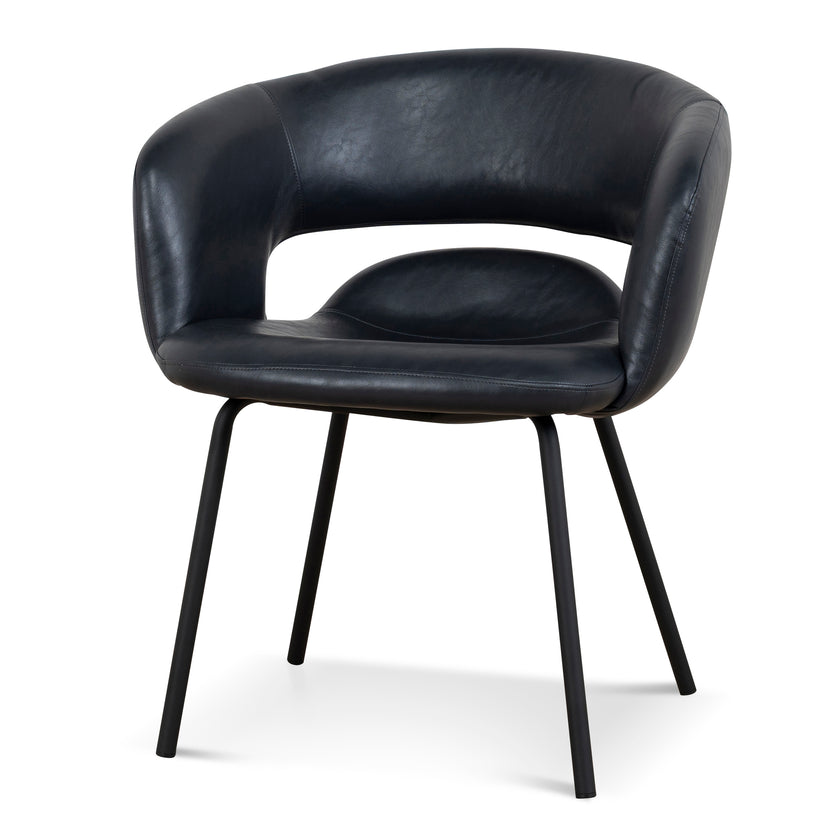 Set of 2 - CDC10342-FH Dining Chair - Full Black