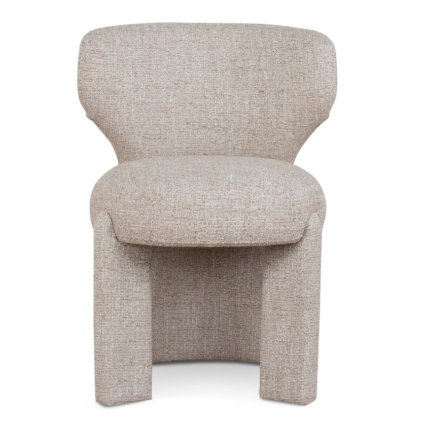 CDC10349-FH Fabric Dining Chair - Pale Beige