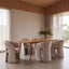 CDC10352-FH Fabric Dining Chair - Pale Beige