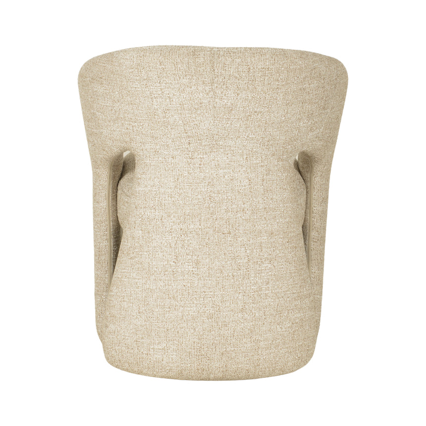 CDC10352-FH Fabric Dining Chair - Pale Beige
