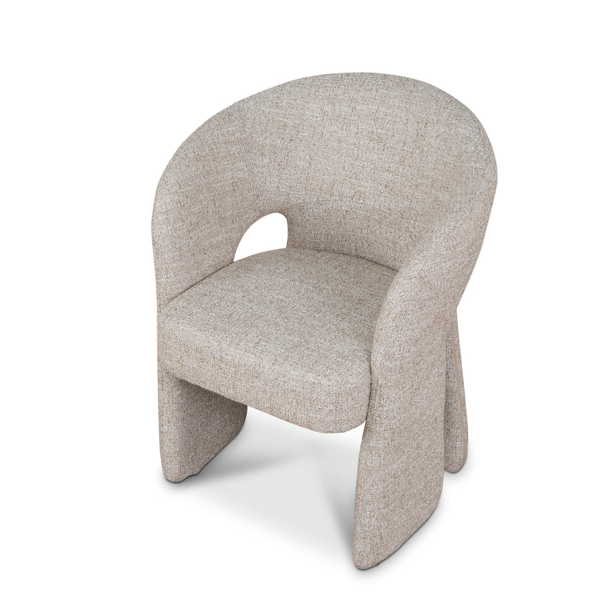 CDC10352-FH Fabric Dining Chair - Pale Beige