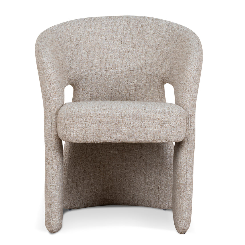 CDC10352-FH Fabric Dining Chair - Pale Beige