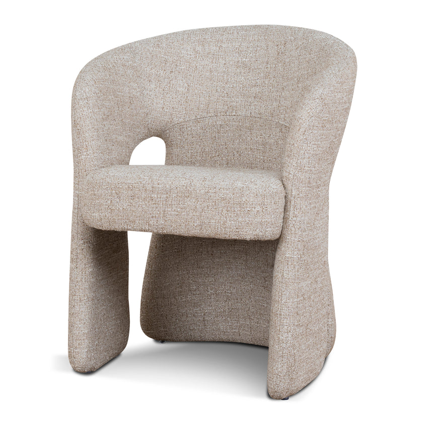 CDC10352-FH Fabric Dining Chair - Pale Beige