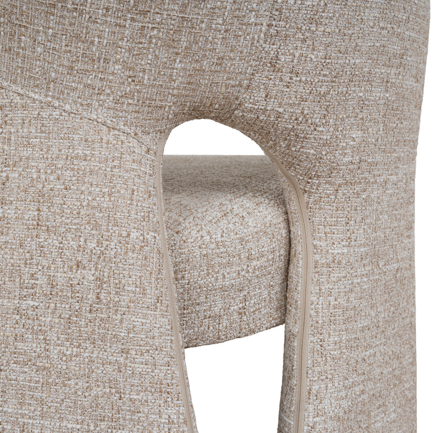 CDC10352-FH Fabric Dining Chair - Pale Beige