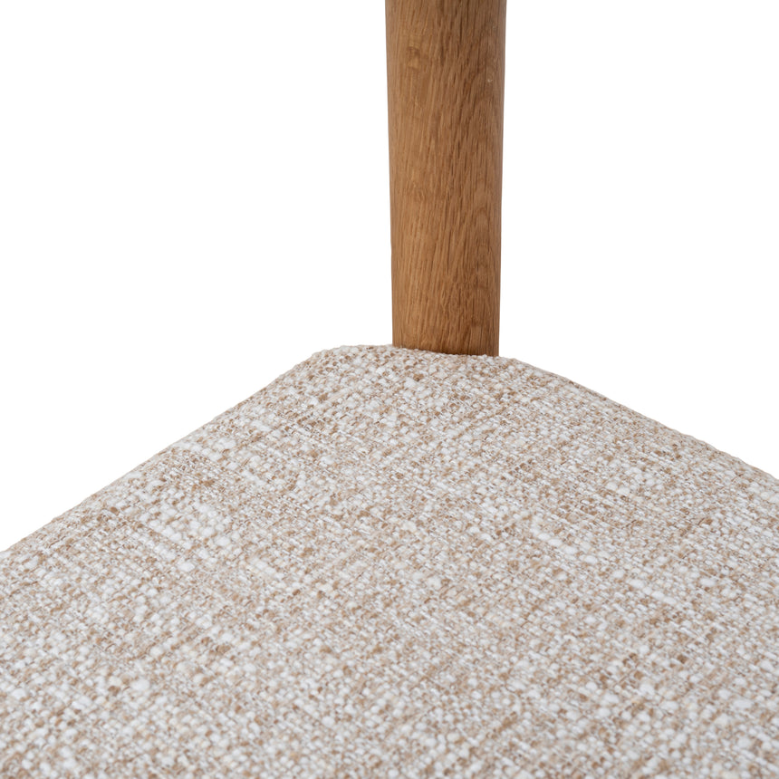 CDC10421-LJ Natural Dining Chair - Pale Beige (Set of 2)