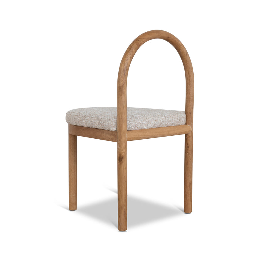 CDC10421-LJ Natural Dining Chair - Pale Beige (Set of 2)