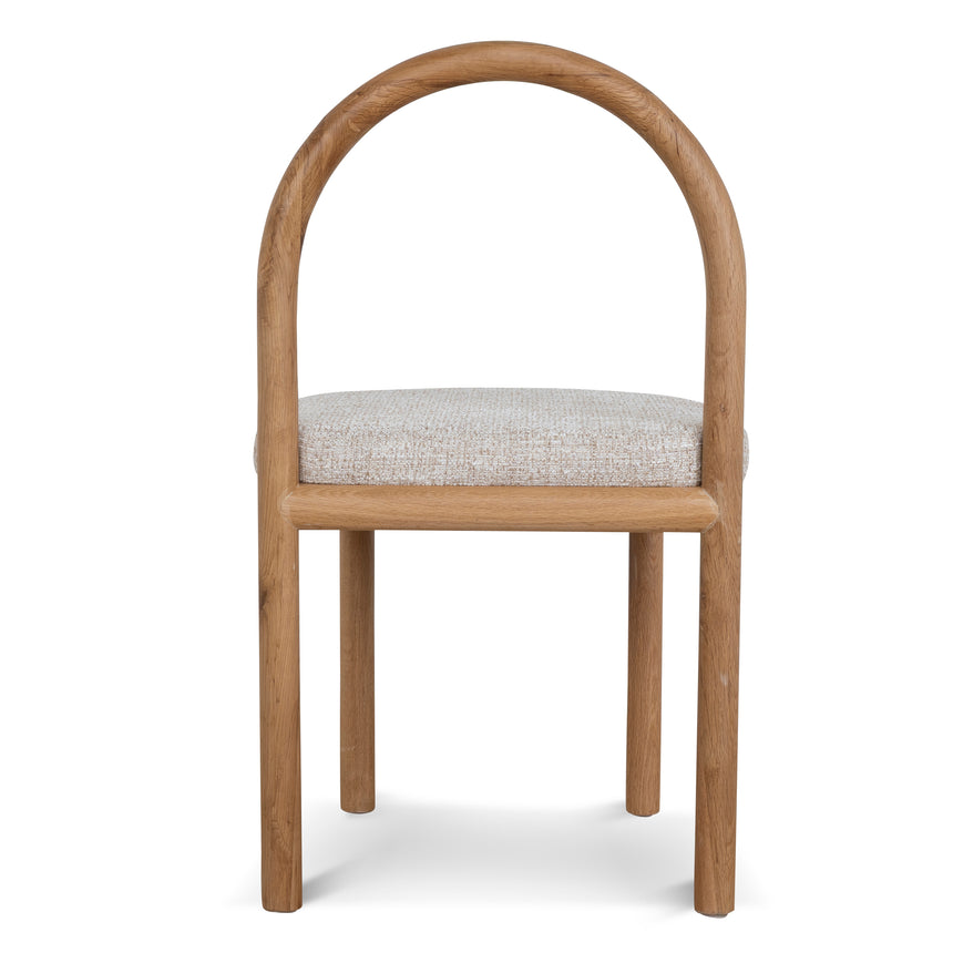 CDC10421-LJ Natural Dining Chair - Pale Beige (Set of 2)