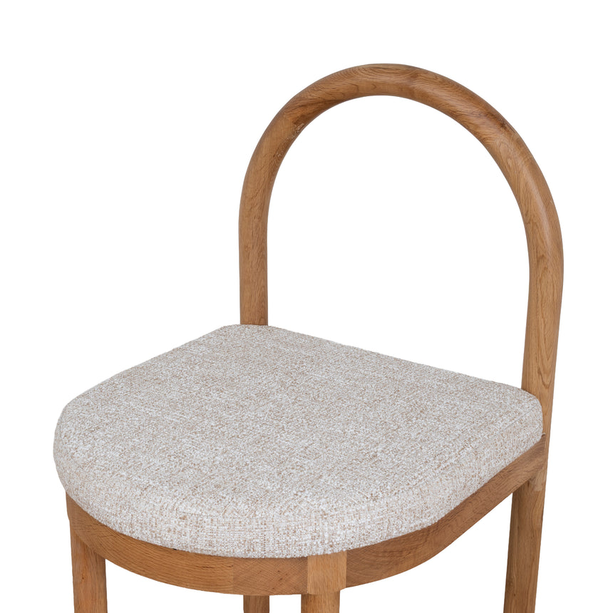 CDC10421-LJ Natural Dining Chair - Pale Beige (Set of 2)