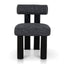 CDC10480-OLS Black Dining Chair - Field Charcoal (Set of 2)