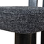CDC10480-OLS Black Dining Chair - Field Charcoal (Set of 2)