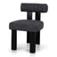 CDC10480-OLS Black Dining Chair - Field Charcoal (Set of 2)