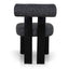 CDC10480-OLS Black Dining Chair - Field Charcoal (Set of 2)